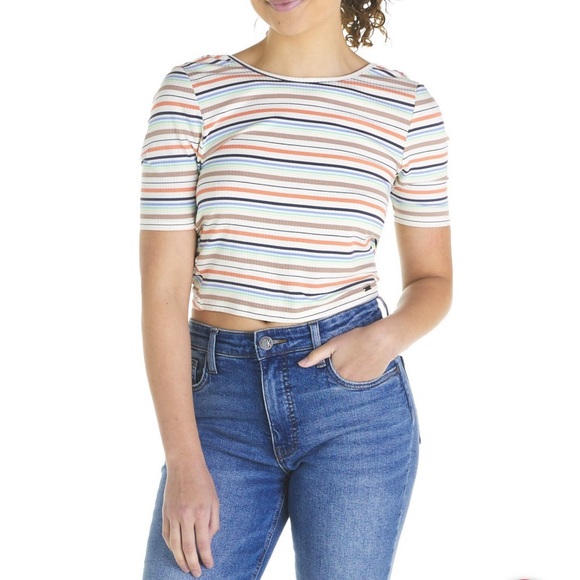 O’Neill • Kitsy Reversible Crop Top • Multi Stripe • Small - Picture 5 of 10